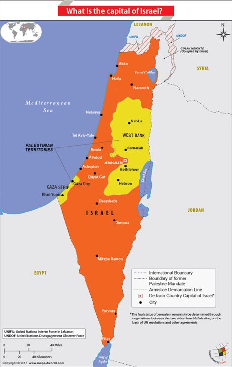 what's the capital of israel